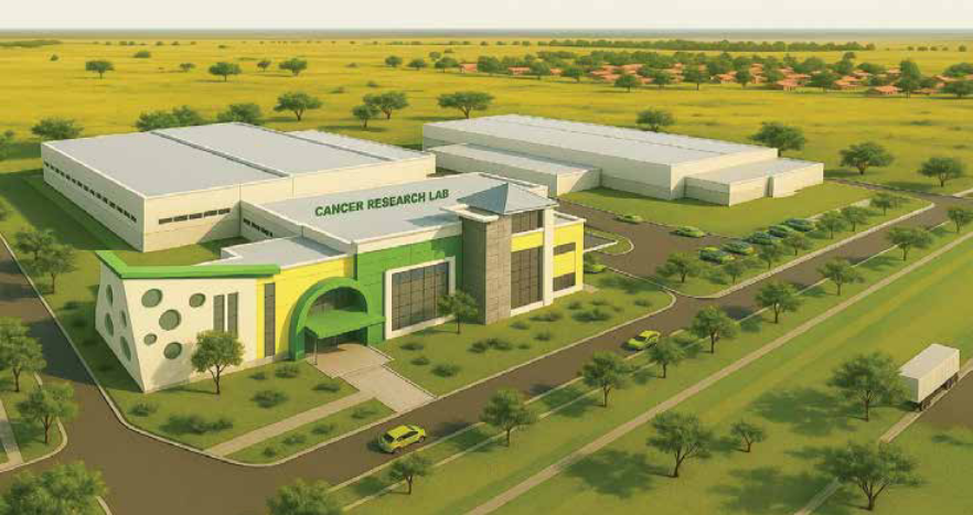 Architectural concept for a state-of-the-art laboratory